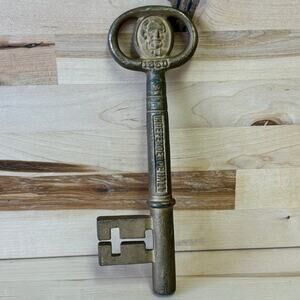 Large Antique Style Iron Key 8”